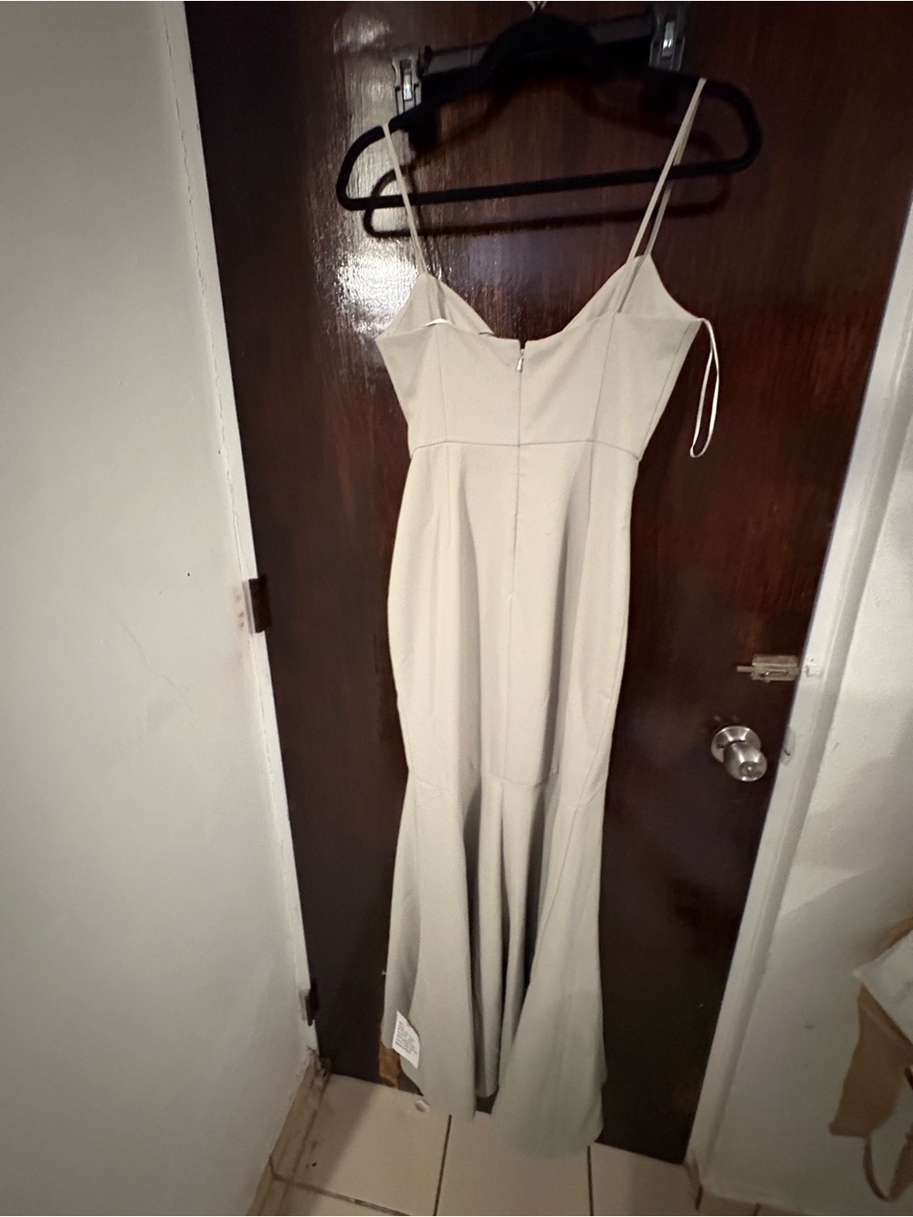 NWT ASOS Sage Spaghetti-Strap Maxi Dress. Size 4. - Picture 10 of 12